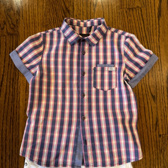 Ikks Shirt And Shorts Outfit Bundle Size 6 - Picture 4 of 15